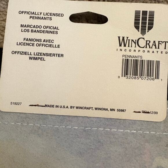 Officially Licensed NE Patriots NOS Drew Bledsoe Banner Football Wincraft USA - Picture 4 of 8